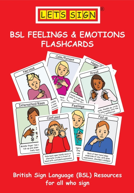 Lets Sign Bsl Feelings & Emotions Flash