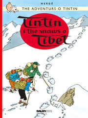 Tintin Tintin In The Snaws O Tibet Scots By Herg