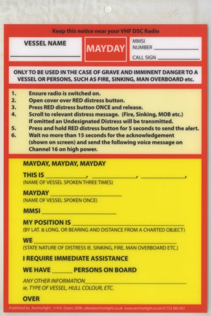 Mayday Card