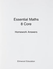 Essential Maths 8 Core Homework Answers