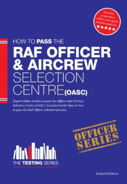 How To Pass The Raf Officer & Aircrew Se By Mcmunn, Richard
