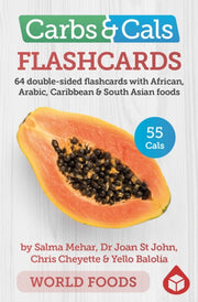Carbs Cals Flashcards World Foods