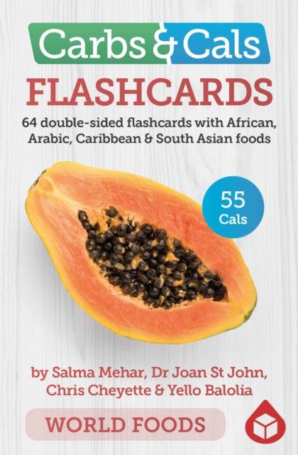 Carbs Cals Flashcards World Foods