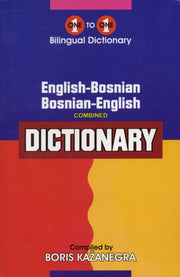 Englishbosnian Bosnianenglish Onetoone D By Kazanegra, B.