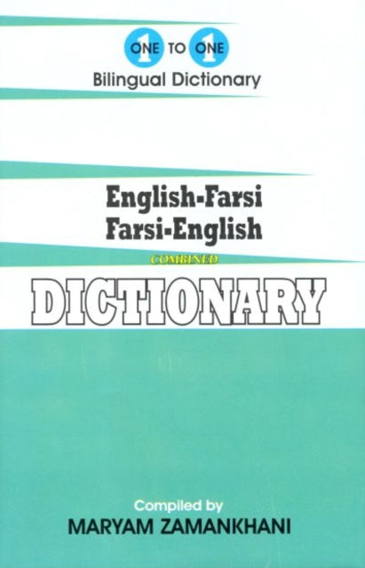 Englishfarsi Farsienglish Onetoone Dicti By Zamankhani, M.