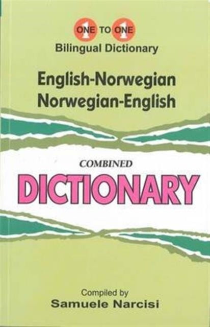 Englishnorwegian Norwegianenglish Onetoo By Narcisi, S.