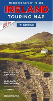 Ireland Touring Map By <![cdata[]]>