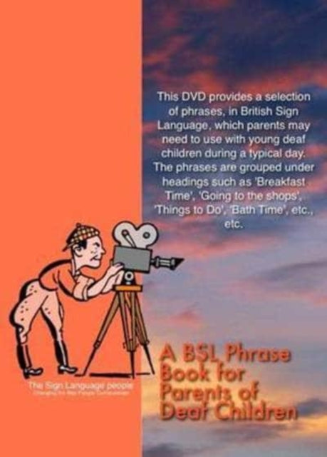 Bsl Phrase Book For Parents Child Dvd