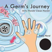 Germs Journey Dirty Hands Clean Hands