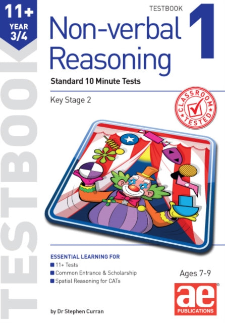 11+ Non-verbal Reasoning Year 3/4 Tbook