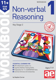 11+ Non-verbal Reasoning Yr 3/4 Workbk 1