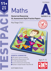11+ Maths Year 5 Testpack A Papers 9-12