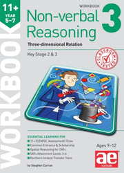 11+ Non Verbal Reason Yr 5-7 Workbk 3