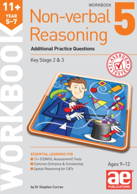 11+ Non-verbal Reasoning Year 5-7 Wb 5