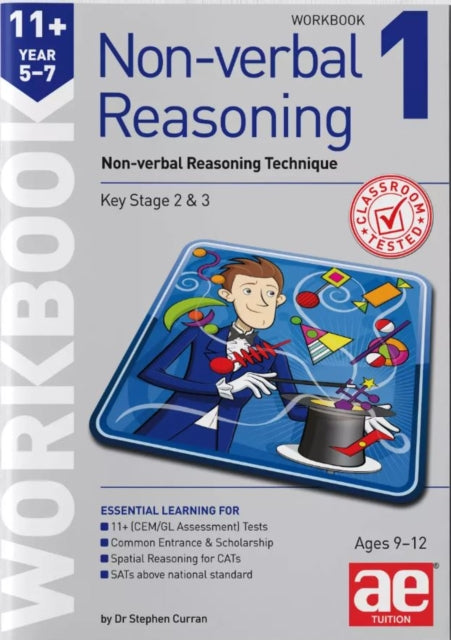 11+ Non-verbal Reasoning Year 5-7 W/book