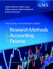 Research Methods For Accounting And