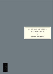As It Was & World Without End By Thomas, Helen