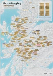 Munro Bagging Collect & Scratch Map