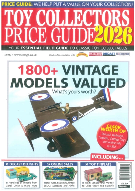 Toy Collectors Price Guide 2026 By Heron, Cathy