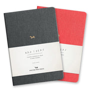 Notebook For Bad Ideas Red/plain