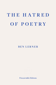 Hatred Of Poetry