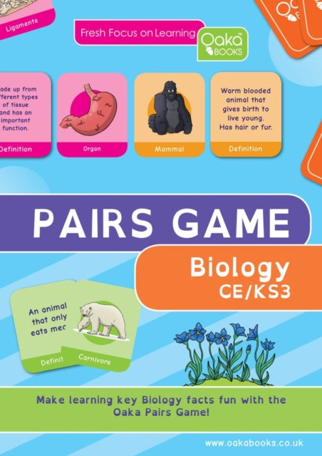 Biology Pairs Game