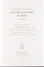 Sri Chinmoy: United Nations Works Ii