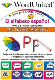 Spanish Alphabet Write Wipe Flashcards
