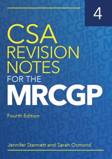 Csa Revisions Notes For The Mrcgp