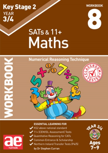 Ks2 Maths Year 3/4 Workbook 8
