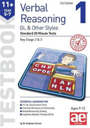 11+ Verbal Reasoning Year 5-7 Testbook 1