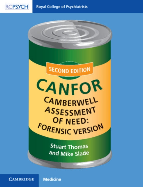 Camberwell Assessment Of Need Forensic By Thomas, Stuart