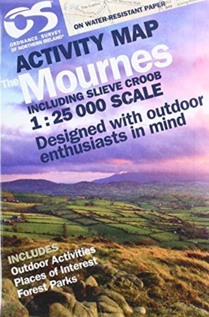 Mournes Activity (inc Croob) [folded Ma)