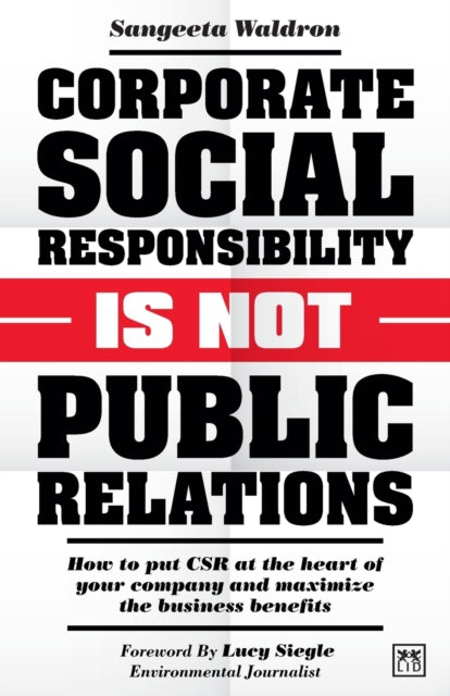 Corporate Social Responsibility/not Publ By Waldron, Sangeeta