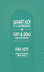 What Ho Wodehouse On Cats