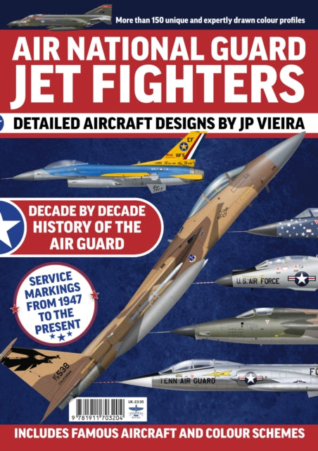 Air National Guard Jet Fighters By Vieira, Jp