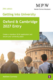 Getting Into/oxford & Cambridge 2027 Ent