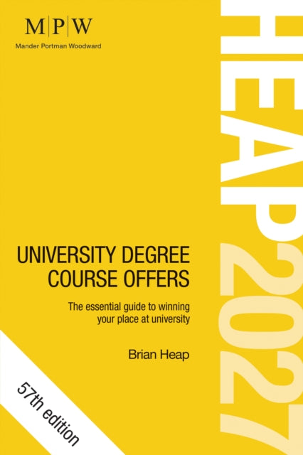 Heap 2027 University/course Offers By Trotman Publishing