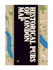 Historical Pubs Of London Map By Noble, Will