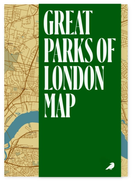 Great Parks Of London Map By Blue Crow Media