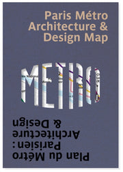 Paris Metro Arch & Design Map