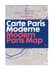 Carte Paris Modern Modern Paris Map
