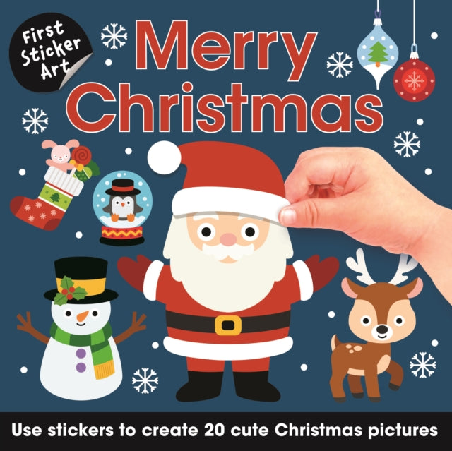 First Sticker Art Merry Christmas