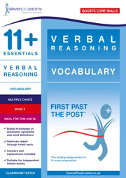 11+ Essentials Verbal Reasoning: Vocabu