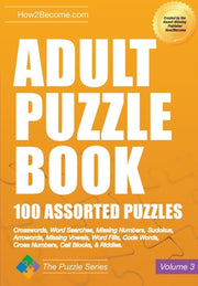Adult Puzzle Book Volume 3