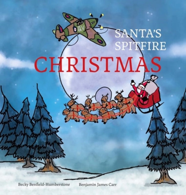 Santas Spitfire Christmas By Benfield-humberstone