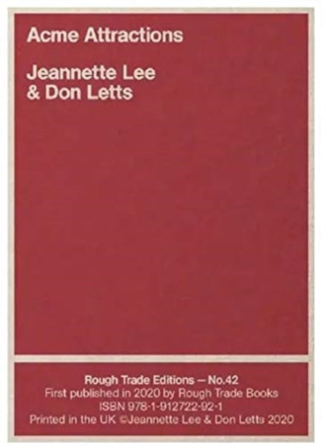 Jeannette Lee Don Letts Acme Attractions