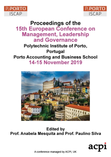 Ecmlg19 - Proceedings Of The 15th Europe By Mesquita, Anabela