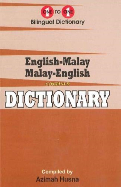 Englishmalay Malayenglish Onetoone Dicti