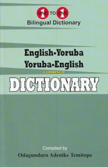 English-yoruba & Yoruba-english By O.a. Temitope
